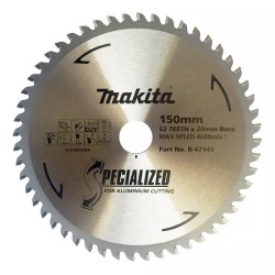 Makita Saw Blade Aluminium 150 X 20 X 52t 