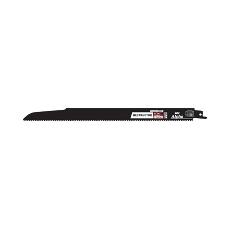 Alpha Recipro Blade Destructor - Metal & Timber 8tpi 300mm 5pk