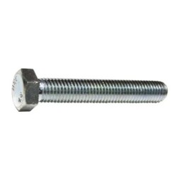 M10 X 50mm Zinc Hex Set Screw