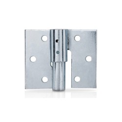 Gate Hinge Timber To Timber Left Hand - Galv