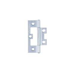 Quick Fit Flat Hinge 50 X 37 X 1.2mm Stainless Steel