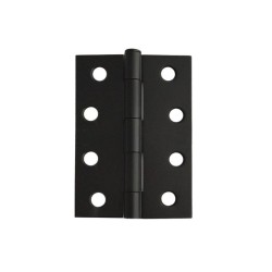 Butt Hinge 100 X 75 X 1.6mm Black