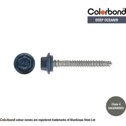 Roofing Screw Zip Deep Ocean - 12g X 50mm 250pk