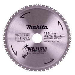 Makita Saw Blade Metal Cut 136 X 20 X 50t