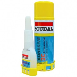 Soudal 2c Adhesive Mitre Kit 100g/400ml