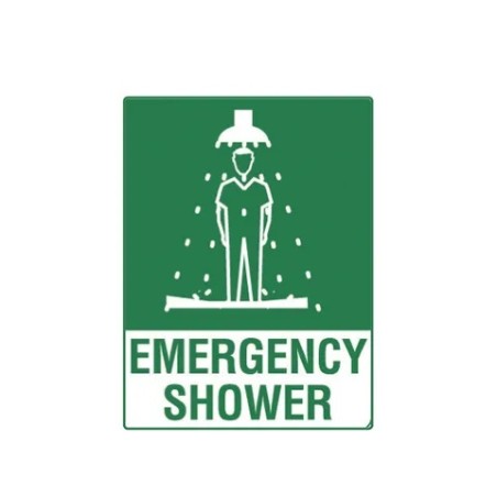 Sign Emergency Shower