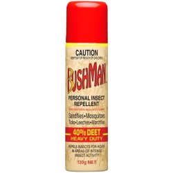 Bushman Ultra Aerosol Bug Repellent 130g