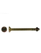 Metal Drilling Screws Yellow Zinc