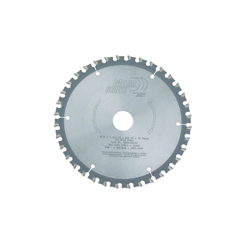 Dart Metal Sonic Blade 136mm X 20 X 36t