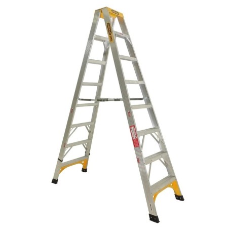 Gorilla Stepladder Double Side Alum. 8ft (2.4m) 180kg