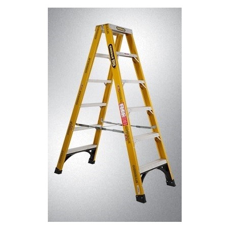Gorilla Stepladder Double Side F/Glass. 6ft (1.74m) 150kg