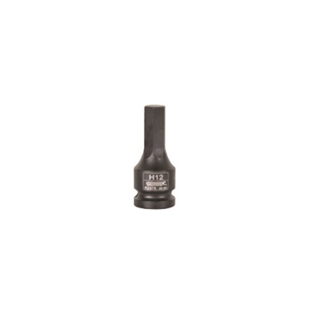 Hex Impact Socket 1/2" Dve 17mm X 78mm