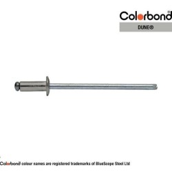 Rivet Alu. 3.2 X 4.8mm Dune 1000pk