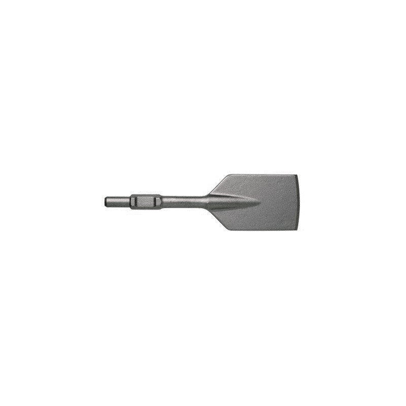 Demolition Bit - 30mm Hex Shank 120 X 500 Flat Clay Spade