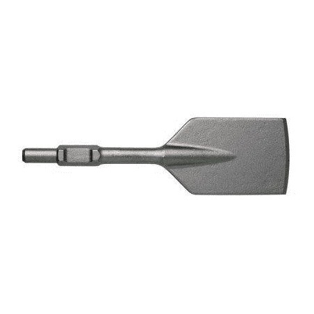 Demolition Bit - 30mm Hex Shank 120 X 500 Flat Clay Spade