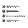 Powers Wall Dog Screw 50mm Sq Dr 100pk