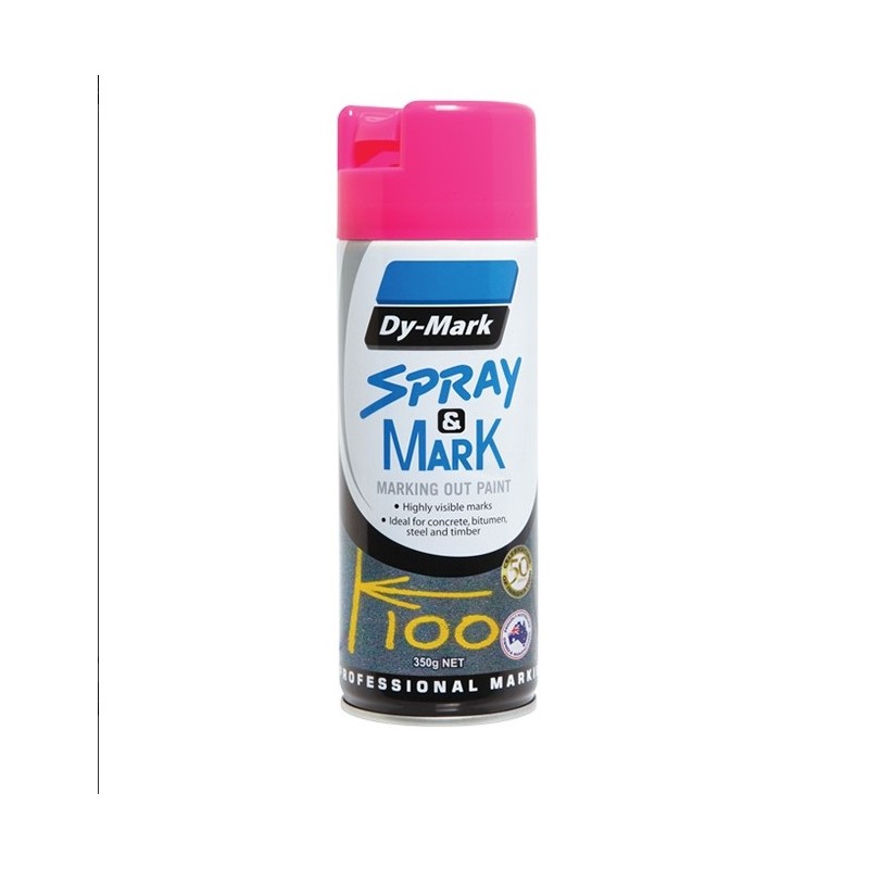 Dymark Marking Paint Fluro Pink 