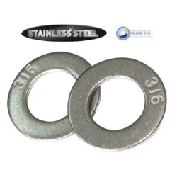 M10 Washer Round 316 S/s