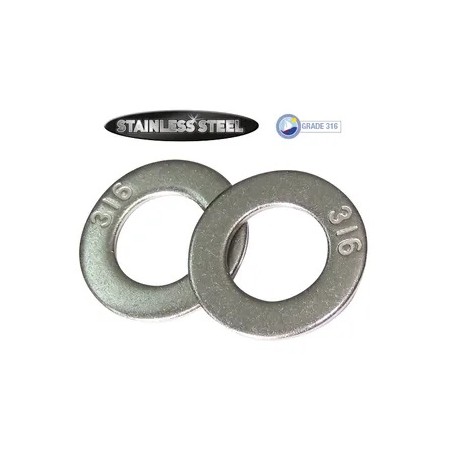 M10 Washer Round 316 S/s