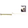 Nail In Plug Csk. Head M6.5 X 40mm 100pk