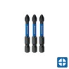 Kincrome Impact Bit Ph3 50mm 3pk