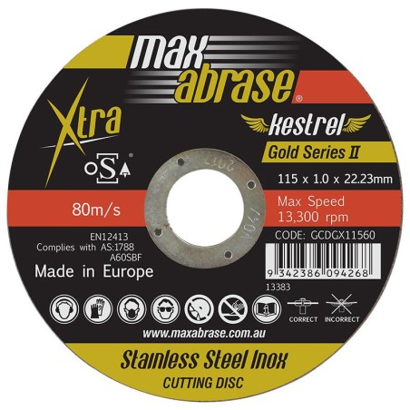 Alpha Xtra Series Cut-Off Wheel 115 X 1.0mm