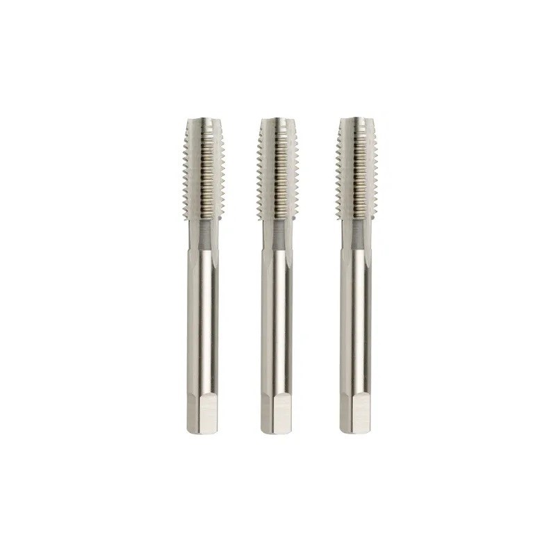 Alpha Tap Chrome M6 X 1.0 Taper/Int/Bot 3pc