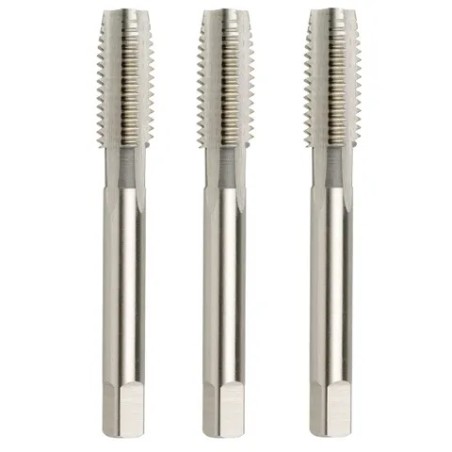 Alpha Tap Chrome M20 X 2.5 Taper/Int/Bot 3pk