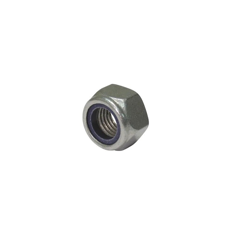M20 Hex Nut Galv Nylon Insert