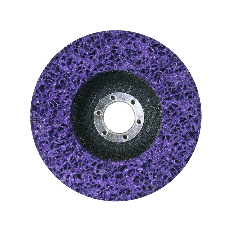 Strip Disc Fibreglass Purple 180 X 22.23mm