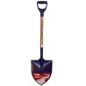Spear & Jackson Shovel Round Mouth Oak D Handle