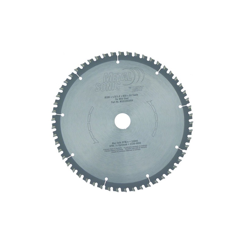 Dart Metal Sonic Blade 180mm X 20 X 54t