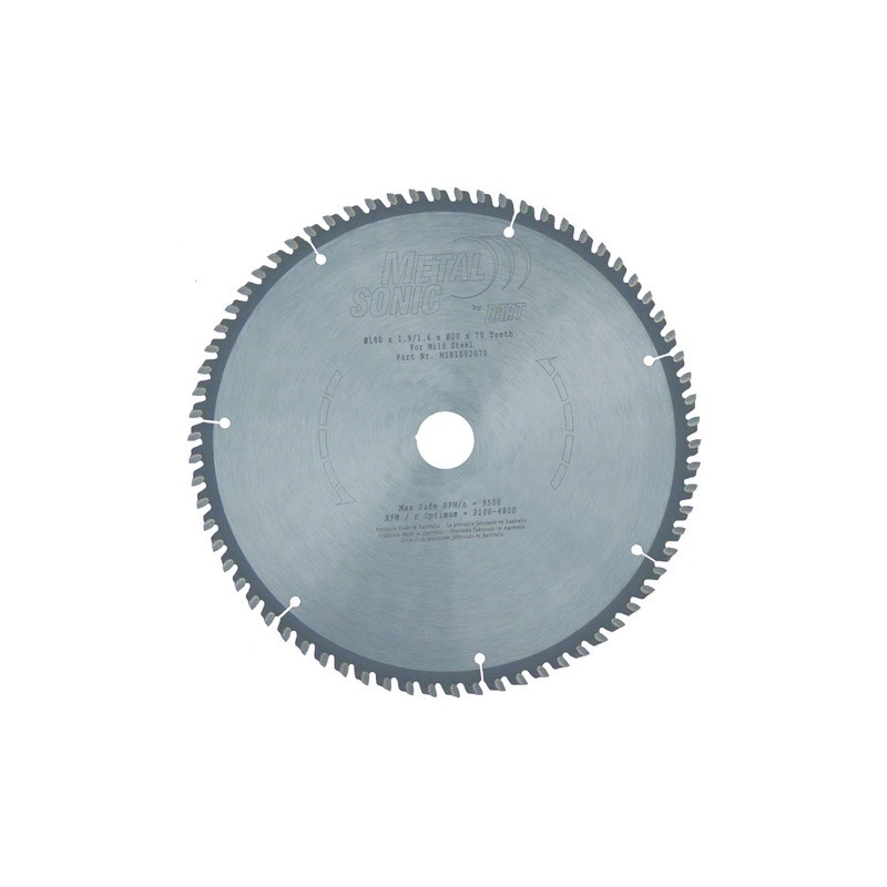 Dart Metal Sonic Blade 180mm X 20 X 70t