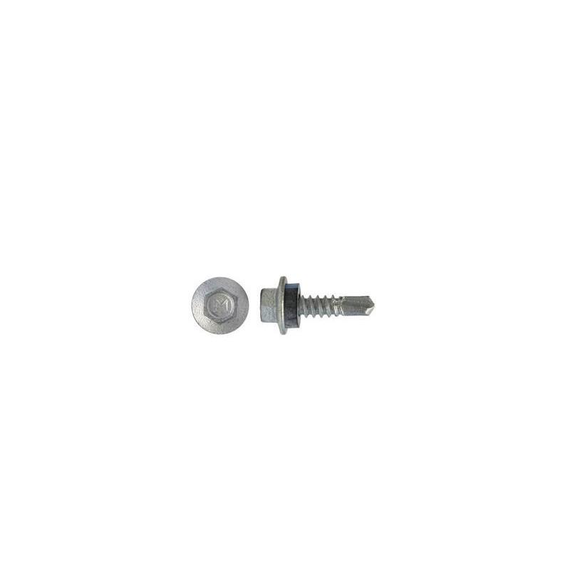 Self Drilling Screw Hex Head Galv W/Neo - 12g X 65mm 250pk