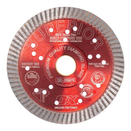 Ox Diamond Blade Pro. Turbo Superior 125mm (5")