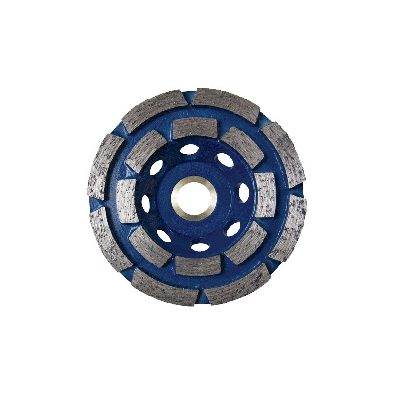 Diamond Cup Wheel Double Row 180mm (Blue)