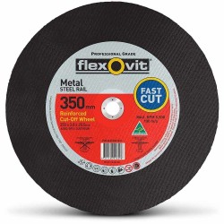 Flexovit Metal Cutoff Wheel 356 X 3.8 X 20.0mm (Suit Petrol Saw)