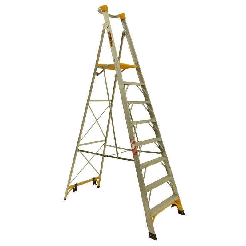 Gorilla Platform Ladder Alum. 8ft (2.4m) 150kg
