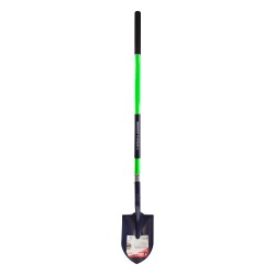 Mumme Post Hole Shovel Long Wooden Handle