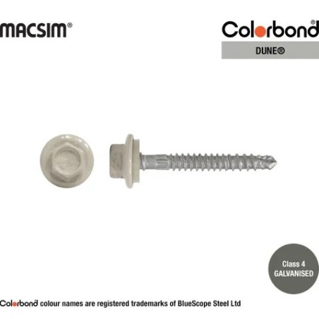 Roofing Screw Zip Dune - 12g X 50mm 1000pk