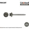 Roofing Screw Zip Woodland Grey - 12g X 50mm 1000pk