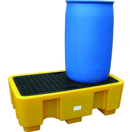 Drum Bunded Spill Pallet 1300lt 250lt Sump - Suits 2 Drums
