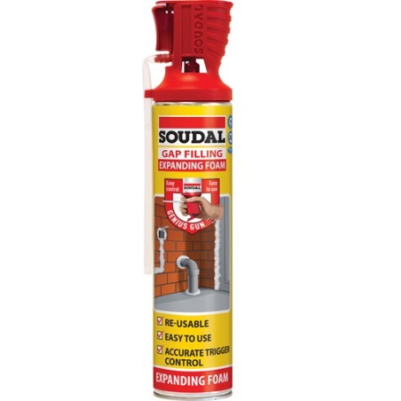 Soudal Expanding Foam Genius Gun 500ml