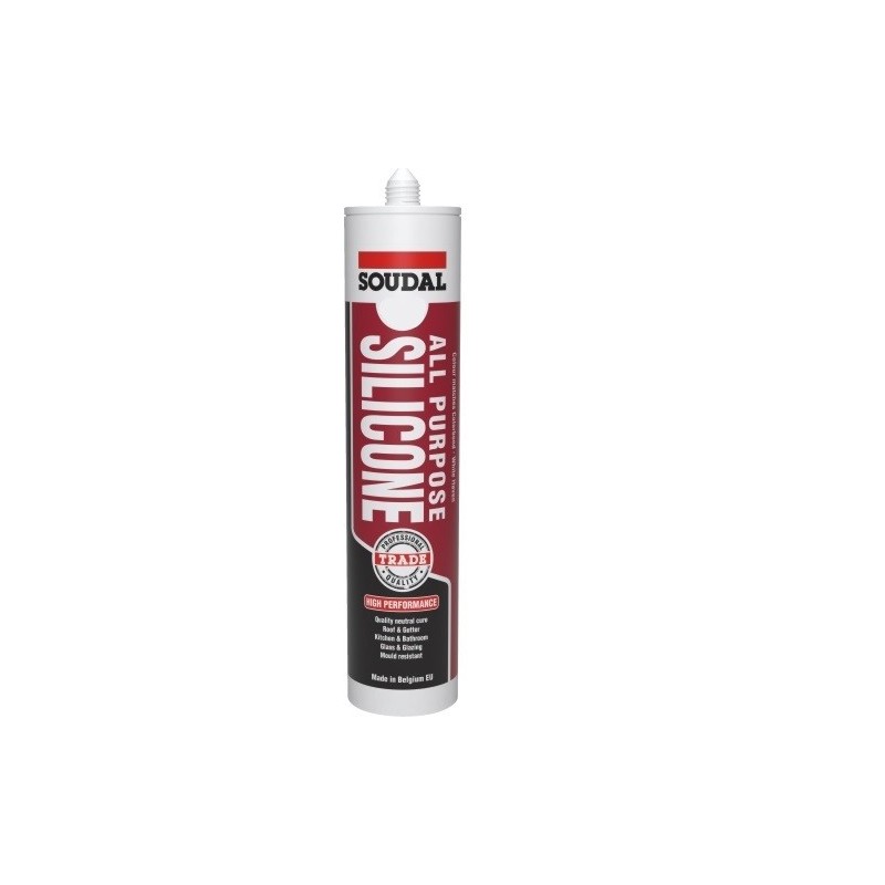 Soudal All Purpose Silicone Charcoal 300ml (Colourbond Monument)