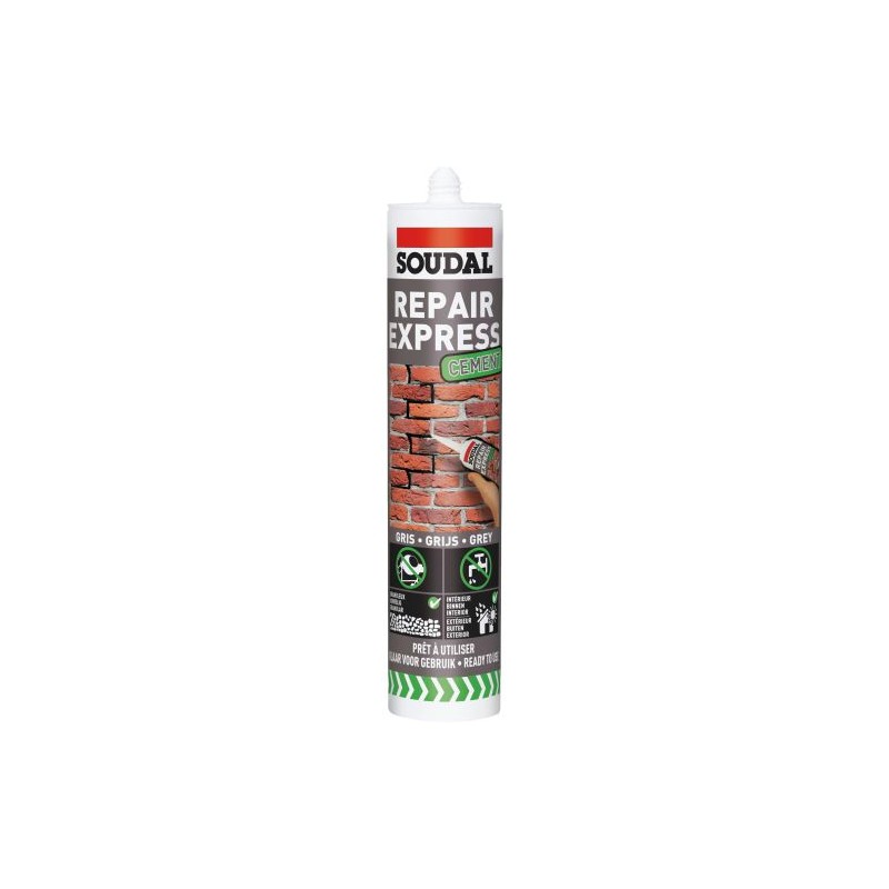Soudal Repair Express Mortar Filler Beige 300ml