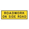 Sign Roadwork On Side Road 1800 X 600