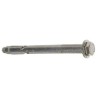 Masonbolt Flush Head 316 S/S M10 X 75mm 