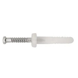 Nail In Plug Round Head 304 S/S M6.5 X 25mm 100pk