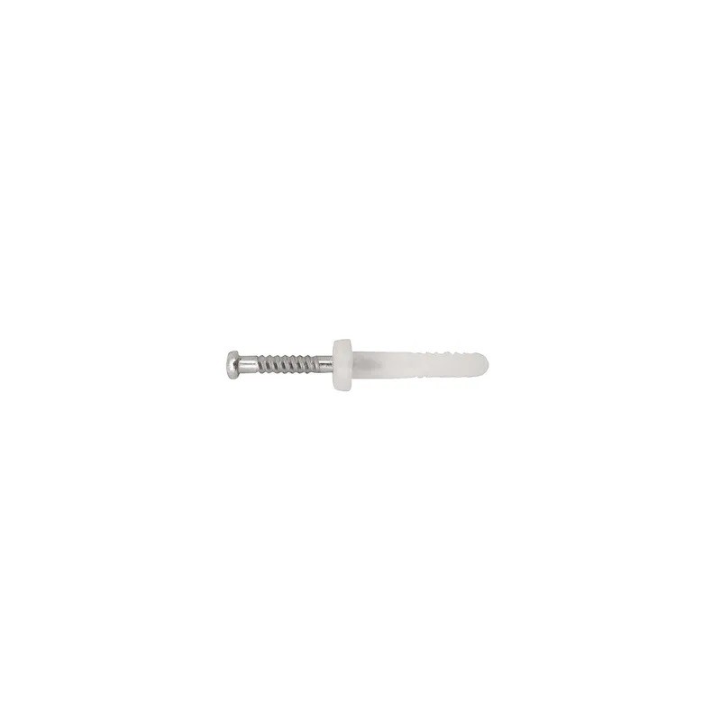 Nail In Plug Round Head 304 S/S M6.5 X 25mm 100pk
