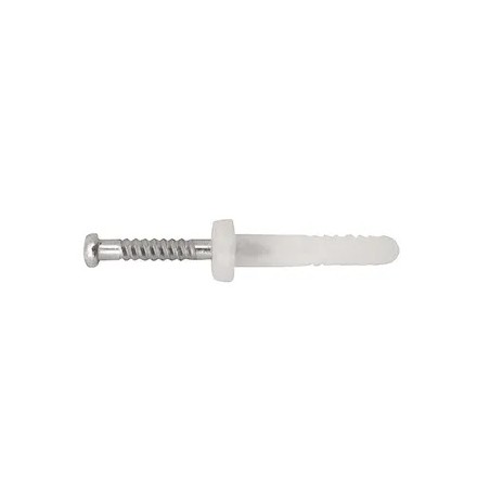 Nail In Plug Round Head 304 S/S M6.5 X 25mm 100pk